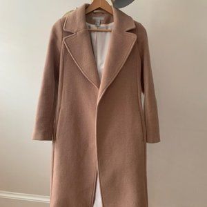 H&M Camel Pea Coat